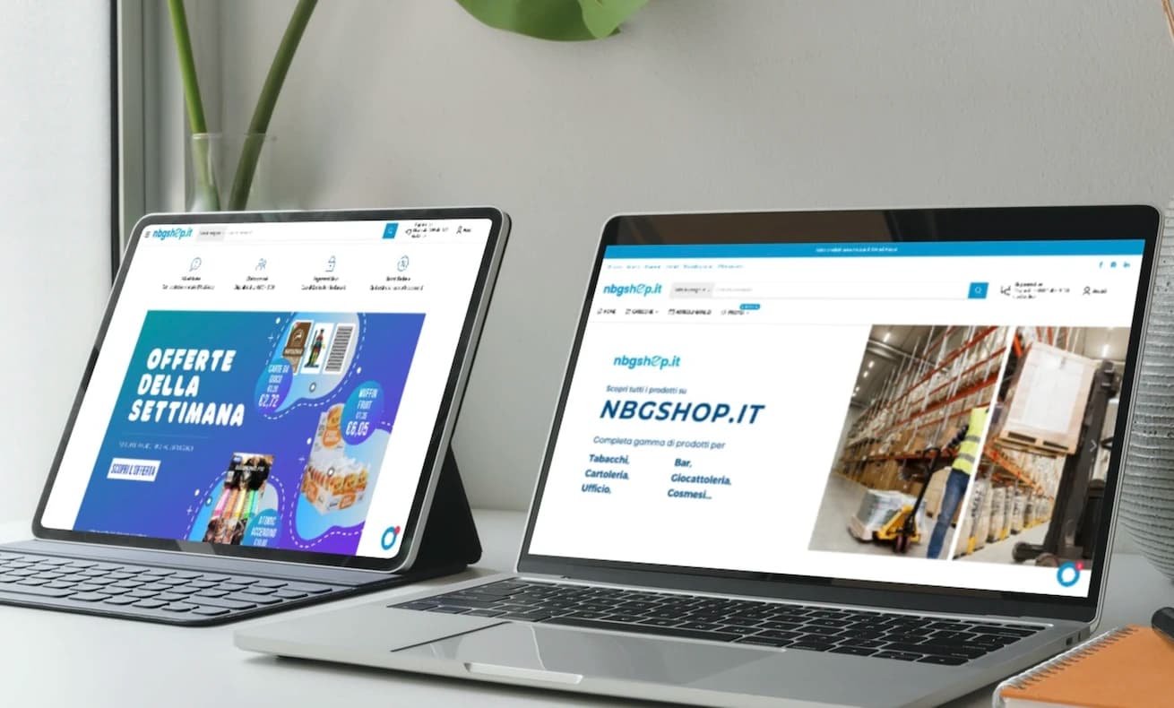 Nbgshop.it — progetto eCommerce, Branding realizzato da Omnia Marketing